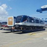 Llegó a Panamá un nuevo tren para la Línea 1 del Metro