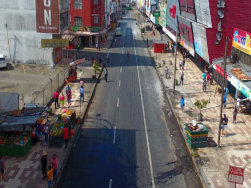 Así amaneció Calidonia tras desalojo de buhoneros