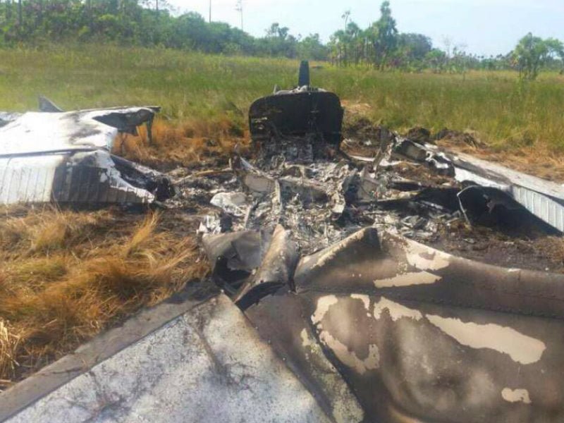 Avioneta con matrícula panameña cayó al Caribe hondureño