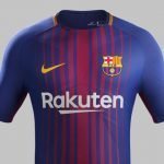 El FC Barcelona presentó su nueva camiseta para la próxima campaña