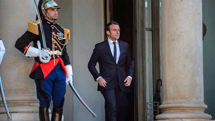Macron recibirá a Putin el próximo lunes en Versalles
