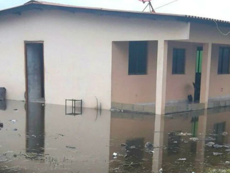 Lluvias causan inundaciones en Costa Arriba de Colón