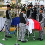 Despiden con honores a lince de la Policía Nacional que murió en accidente