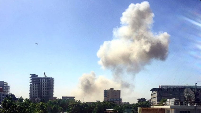 Talibanes negaron autoría del atentado en Kabul