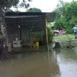 Fuertes lluvias afectaron 74 casas en Chiriquí