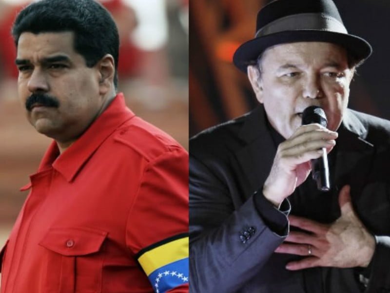 No respeta a nadie: Maduro también atacó a Rubén Blades (+Video)