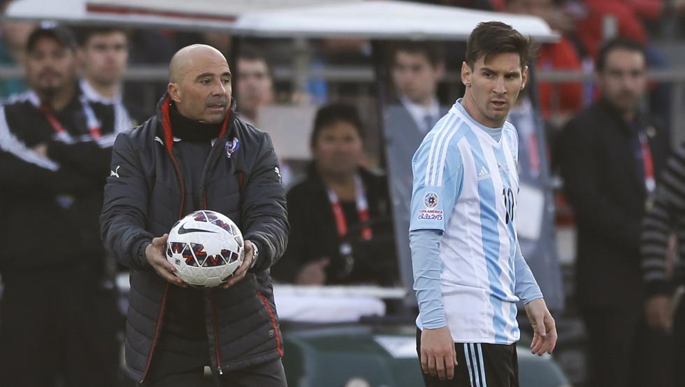 Jorge Sampaoli fue presentado como director técnico de Argentina