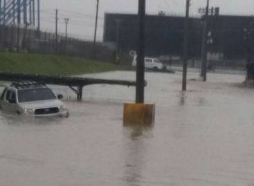 Sinaproc realiza evaluaciones en Colón por fuertes lluvias
