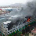 Autoridades de Perú declararon escena de crimen la galería incendiada
