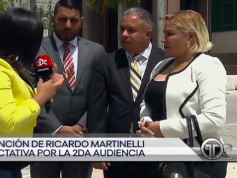 Abogados y allegados llegan a Corte de Miami para la audiencia de Martinelli
