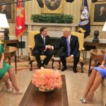 Ya inició la reunión entre Trump Varela en la Casa Blanca  (+Video y Fotos)