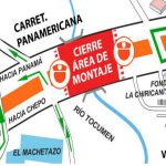 Cerrarán vía Panamericana este viernes y sábado por trabajos en Línea 2 del Metro