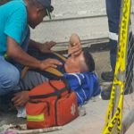 Se salvó de una caída desde 24 pies de altura en Colón