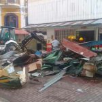 Demuelen kioscos de la famosa bajada de Salsipuedes