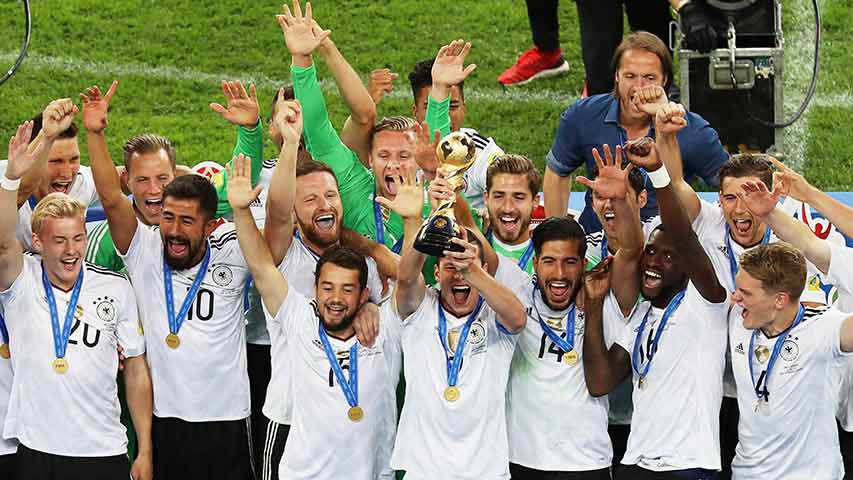 Alemania se consagró campeón de la Copa Confederaciones