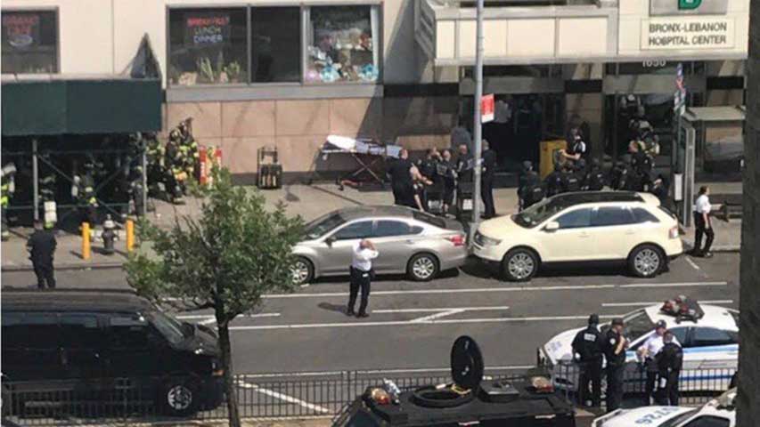 Dos muertos y seis heridos tras tiroteo en hospital de Nueva York