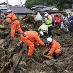 3 muertos y 11 desaparecidos han dejado las torrenciales lluvias en Japón