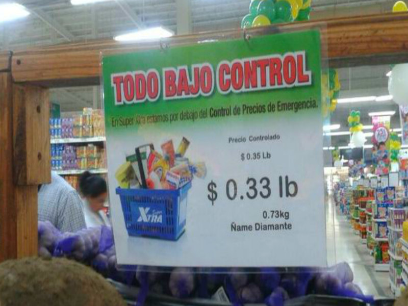 control de precios