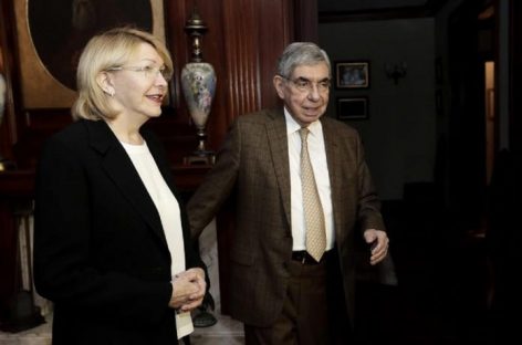 Óscar Arias recibió a Luisa Ortega Díaz y criticó a la nueva Constituyente venezolana
