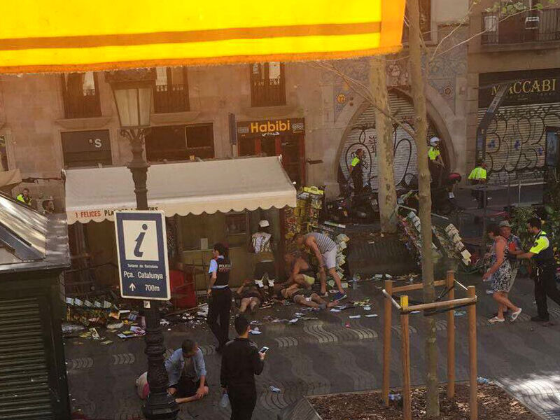 atentado terrorista en Barcelona
