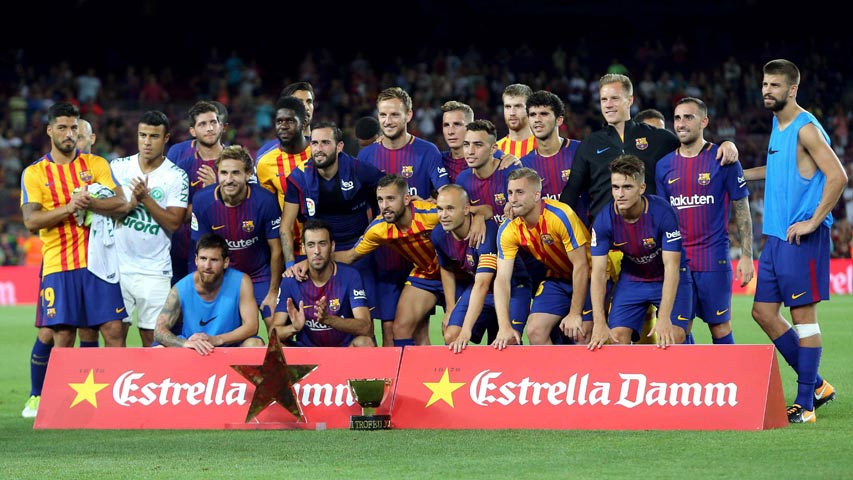 Messi y Deulofeu le dieron el Gamper al Barcelona tras vencer al Chapecoense