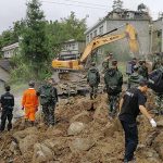 Suben a 17 los muertos por deslizamiento de tierras en el suroeste de China