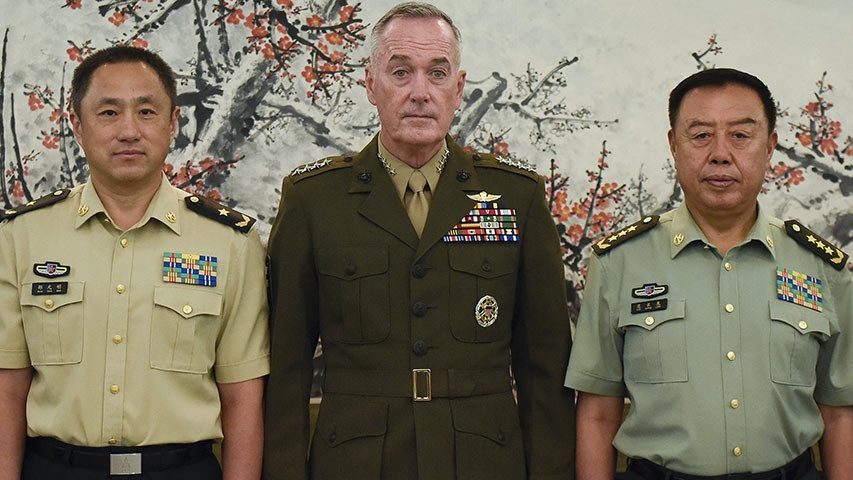 Ejército chino pidió a Estados Unidos que no piense intervenir Corea del Norte