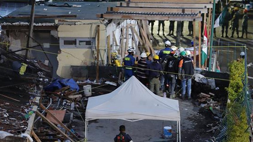 Rescataron cuerpo de maestra en colegio derrumbado tras sismo en México