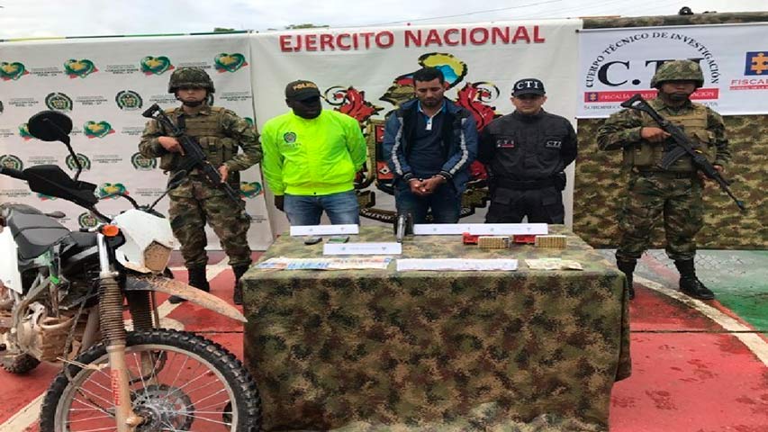 Autoridades capturaron a cabecilla del Clan del Golfo en Colombia