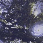 Irma se acerca a Dominicana con fuertes lluvias y vientos