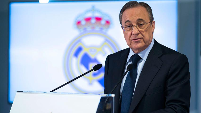 Florentino Pérez: No contemplo una Liga sin el Barça