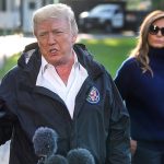 Trump llegó Puerto Rico para observar recuperación tras el paso del huracán