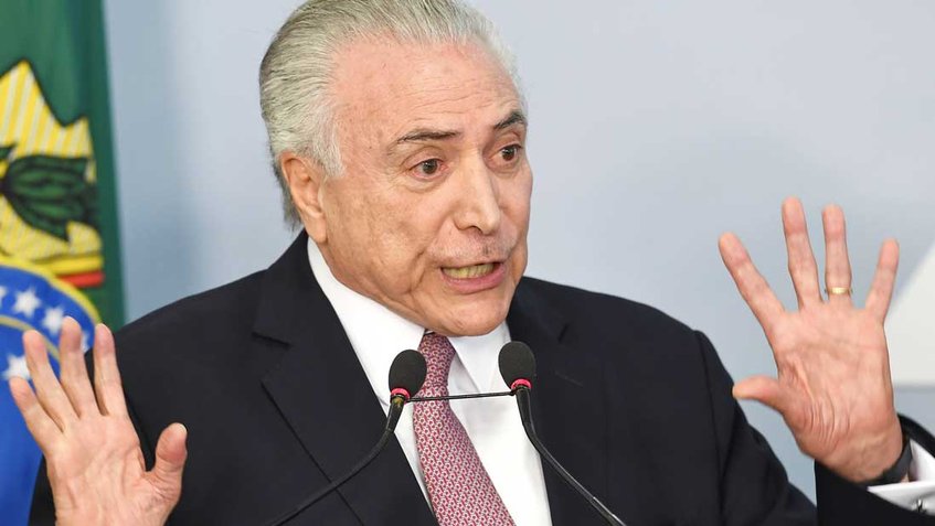 Cámara de Diputados de Brasil rechazó segunda denuncia de corrupción contra Temer