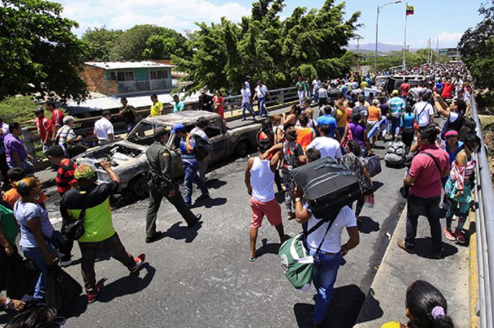Reportaron tiroteo en el cruce de la frontera colombo-venezolana
