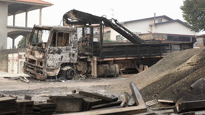 Se redujeron los incendios en Galicia y ya no hay riesgo para su población