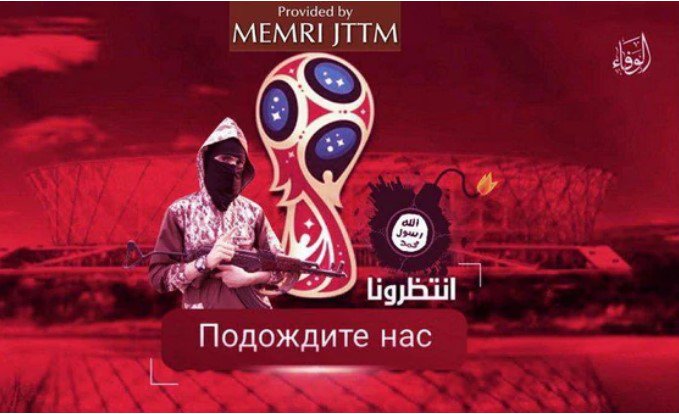 ISIS amenaza con atacar el Mundial de Futbol Rusia 2018