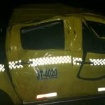 Un muerto tras choque y vuelco en Colón