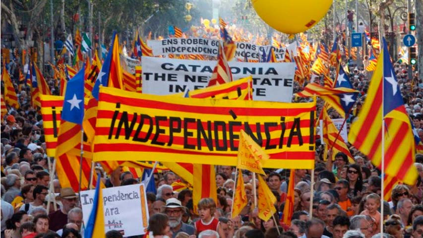 Independentistas radicales catalanes concurrirán a los comicios de diciembre