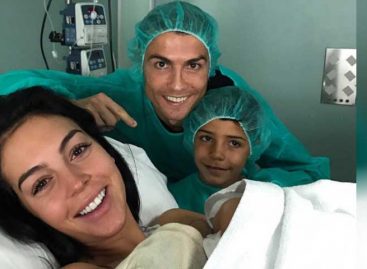 Cristiano Ronaldo, papá por cuarta vez