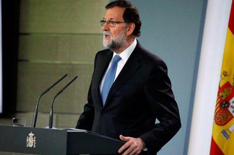 Rajoy ve “absurdo” pretender que Cataluña salga de la Unión Europea