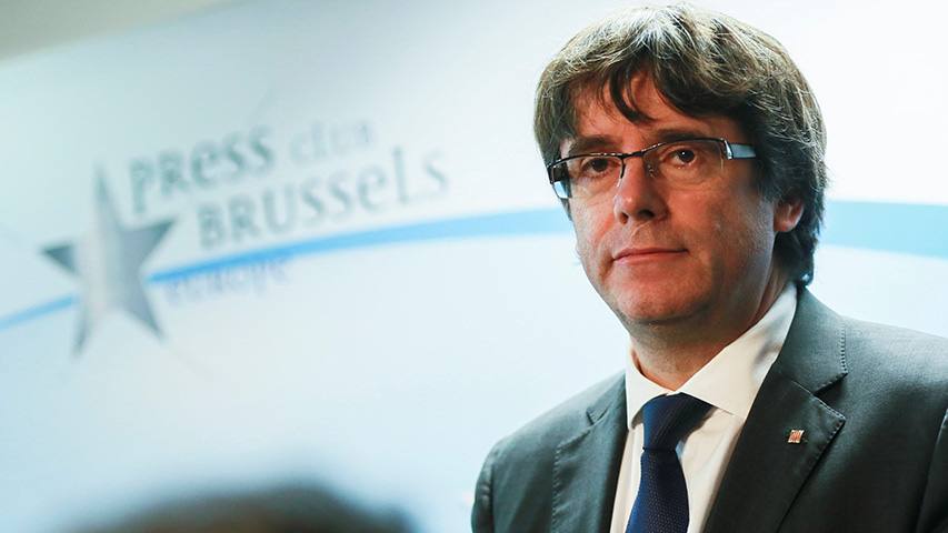 Fiscalía belga confirmó que Puigdemont y los cuatro exconsejeros se entregaron