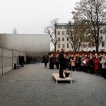 Berlín conmemoró los 28 años de la caída del muro