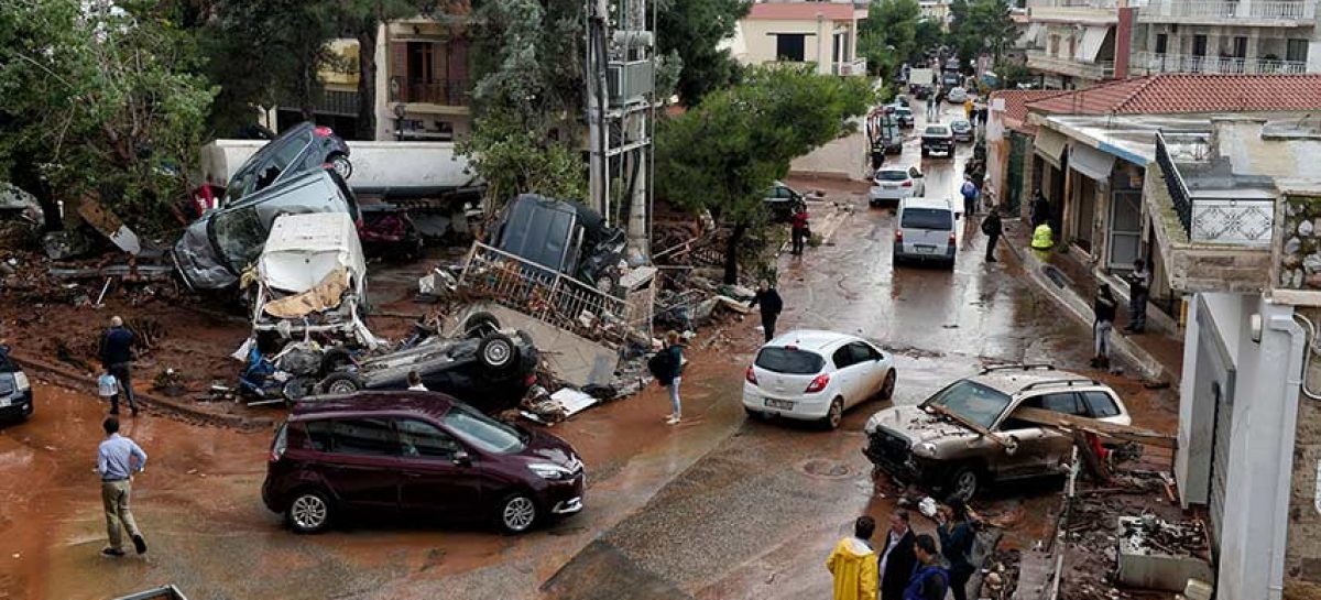 Grecia busca a seis desaparecidos tras las inundaciones del miércoles