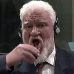 Criminal de guerra bosniocroata se suicidó en la corte de La Haya