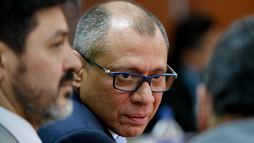 Condenaron a 6 años de prisión a vicepresidente de Ecuador por caso Odebrecht