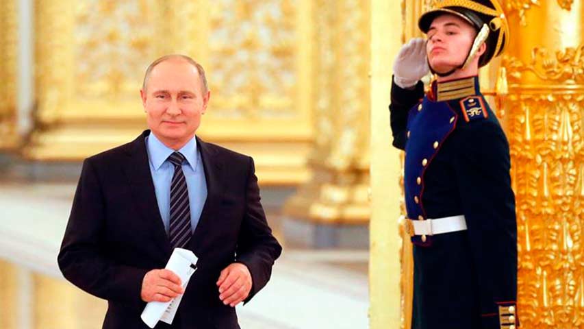 Putin denunció carácter agresivo de nueva estrategia de seguridad de Estados Unidos