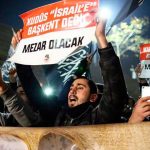 Miles de personas protestaron en varias ciudades turcas contra Estados Unidos e Israel