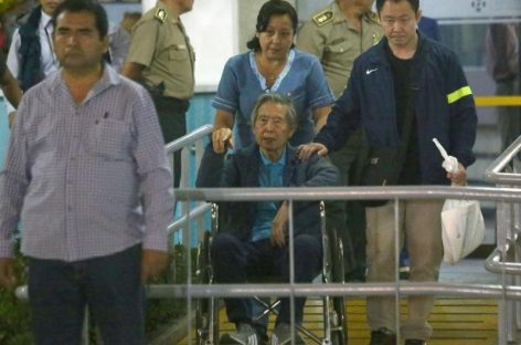 Fujimori salió de la clínica Centenario a 11 días de su indulto