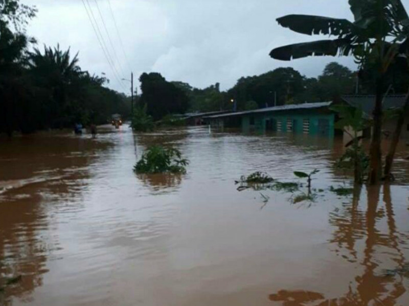 inundaciones en Colón