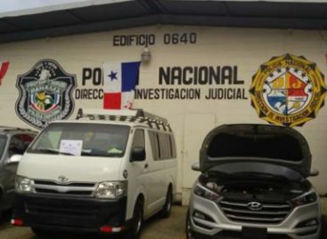 Policía Nacional recuperó 510 vehículos robados durante 2017